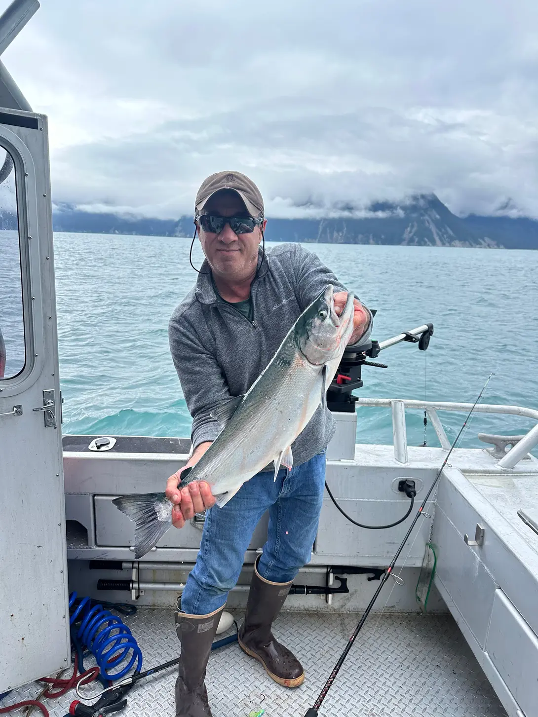 Caught Salmon