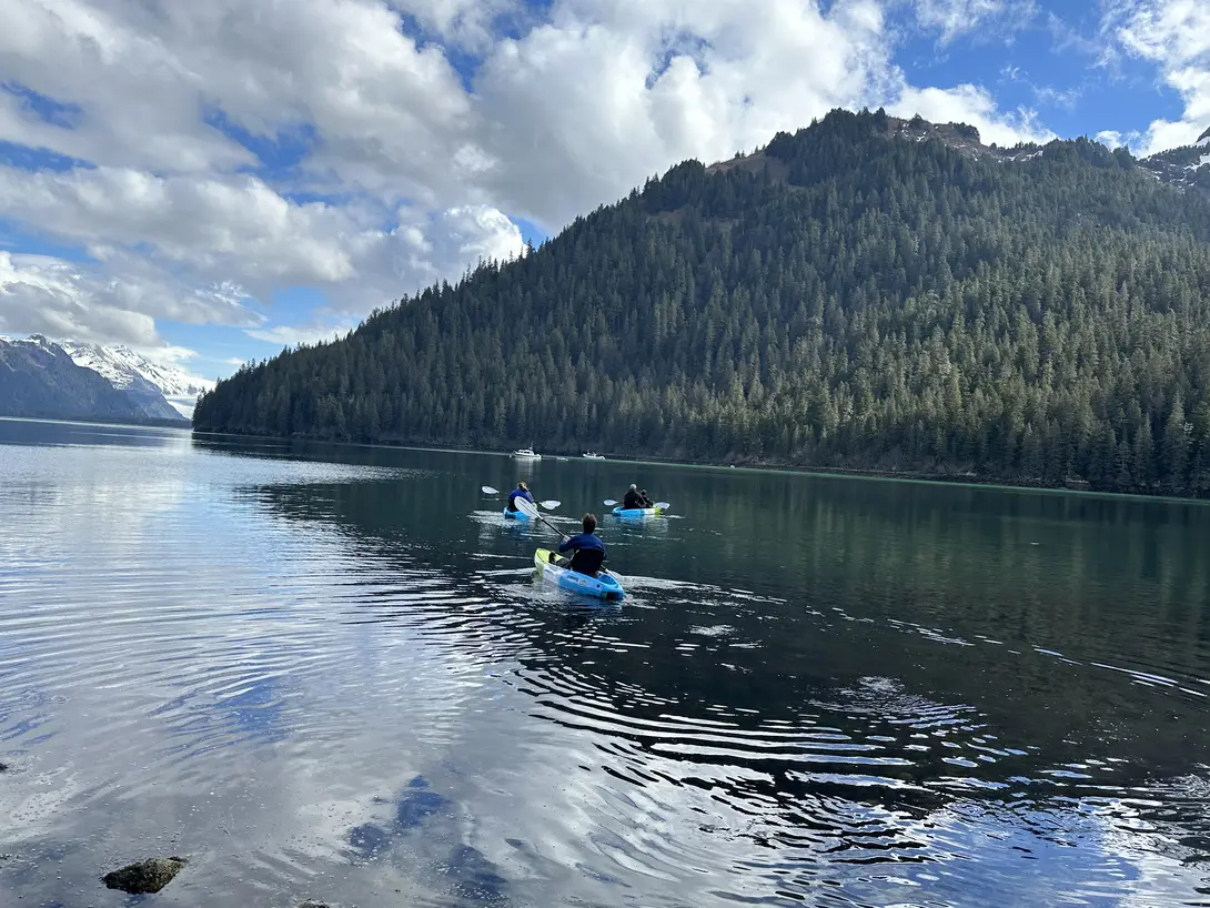 Kayaking in the Bay